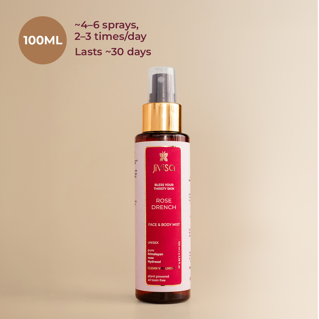 Rose Drench Skin Revival Face Mist with Himalayan Rose Water