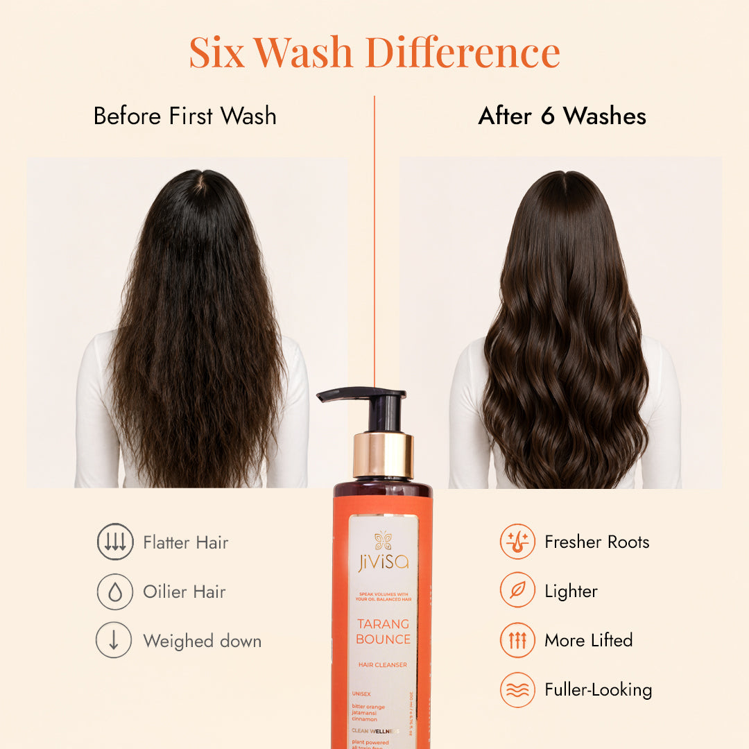 Tarang Bounce Shampoo For Oily Scalp & Dry Frizzy Hair