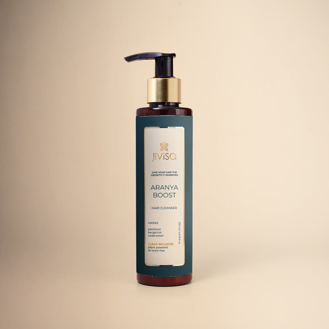 JiViSa- Aranya Boost Hair Cleanser 200ml bottle