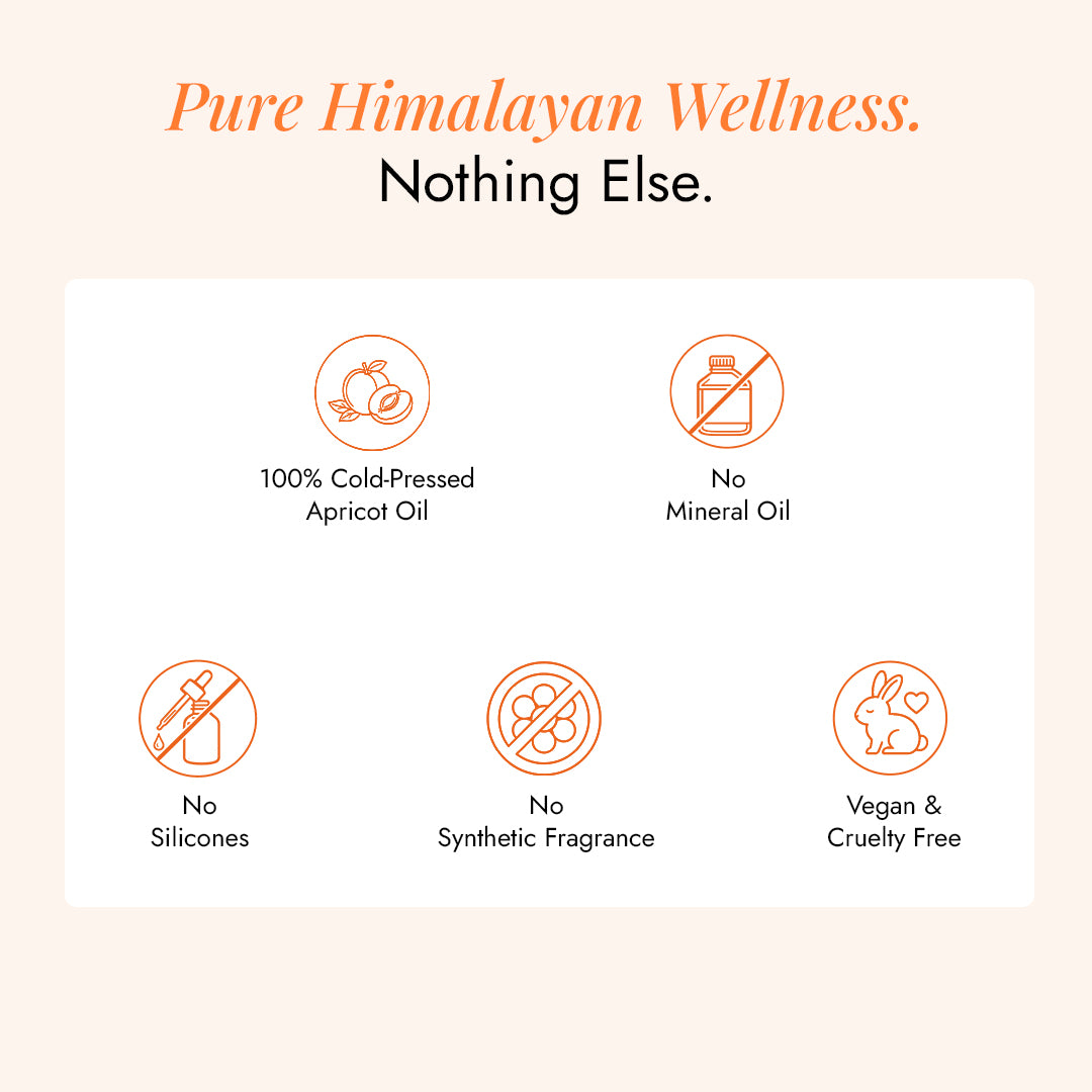 Khubani 100% Cold Pressed Apricot Beauty Oil