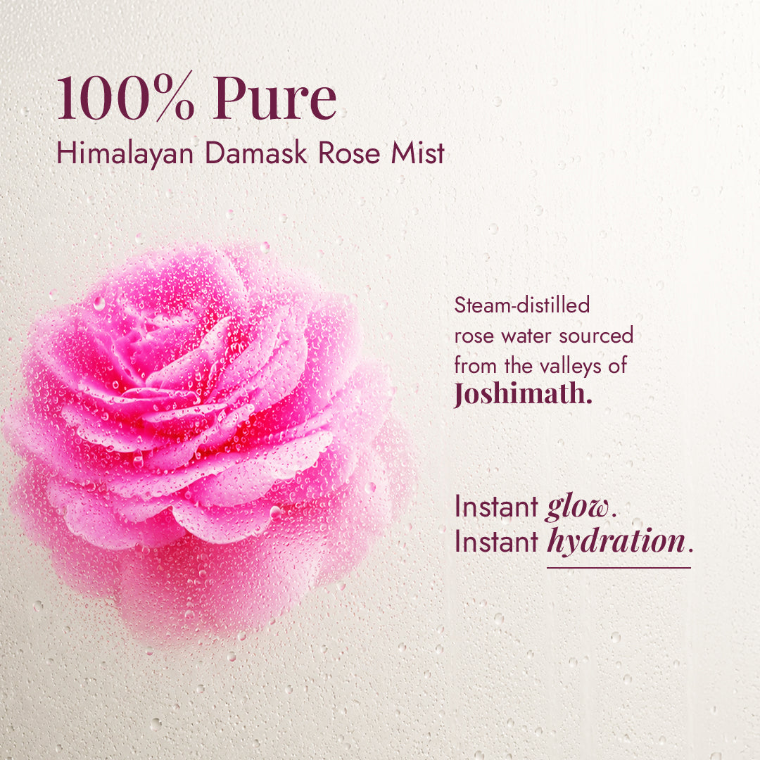 Rose Drench Skin Revival Face Mist with Himalayan Rose Water