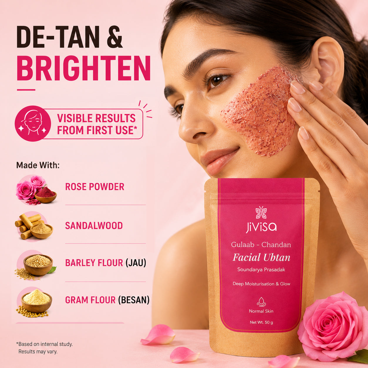 Gut Health + Face Detan Duo (50g + 15g)