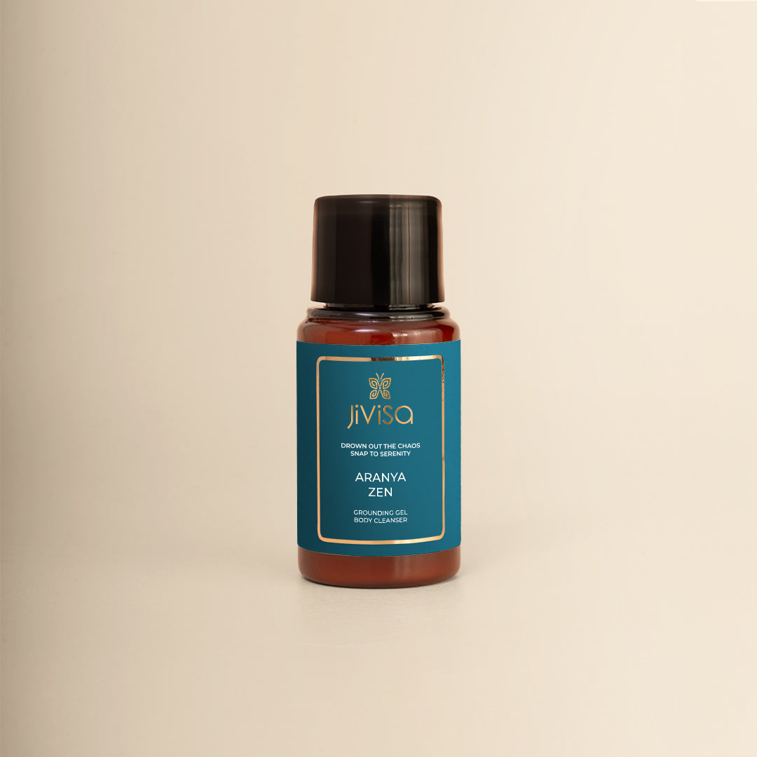 JiViSa Aranya Zen Grounding Gel Body Cleanser 20ml Bottle