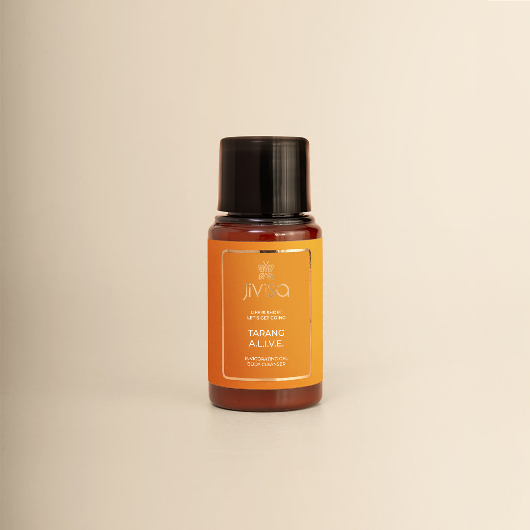 JiViSa Tarang ALIVE Gel Body Cleanser 20ml Bottle