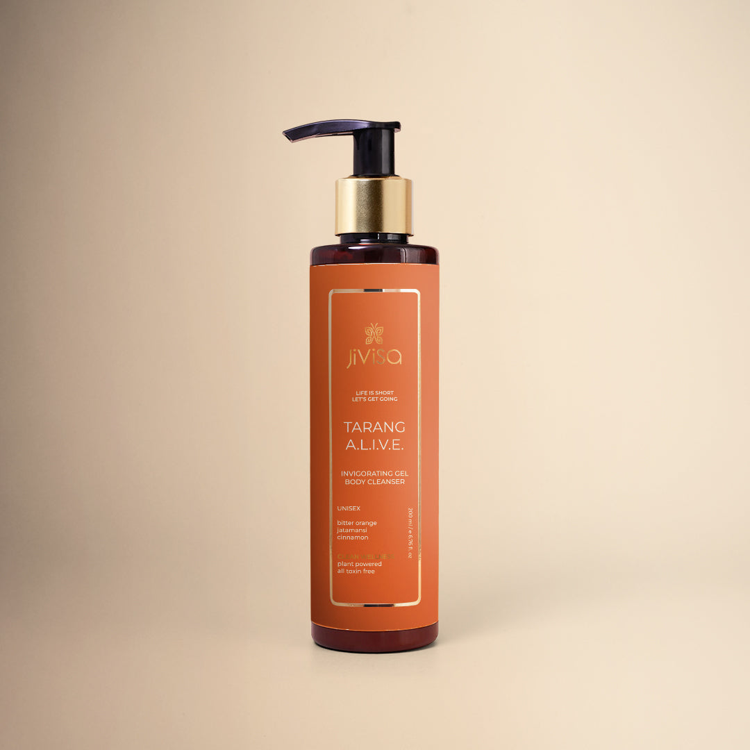 JiViSa - Tarang ALIVE Gel Body Cleanser 200ml Bottle