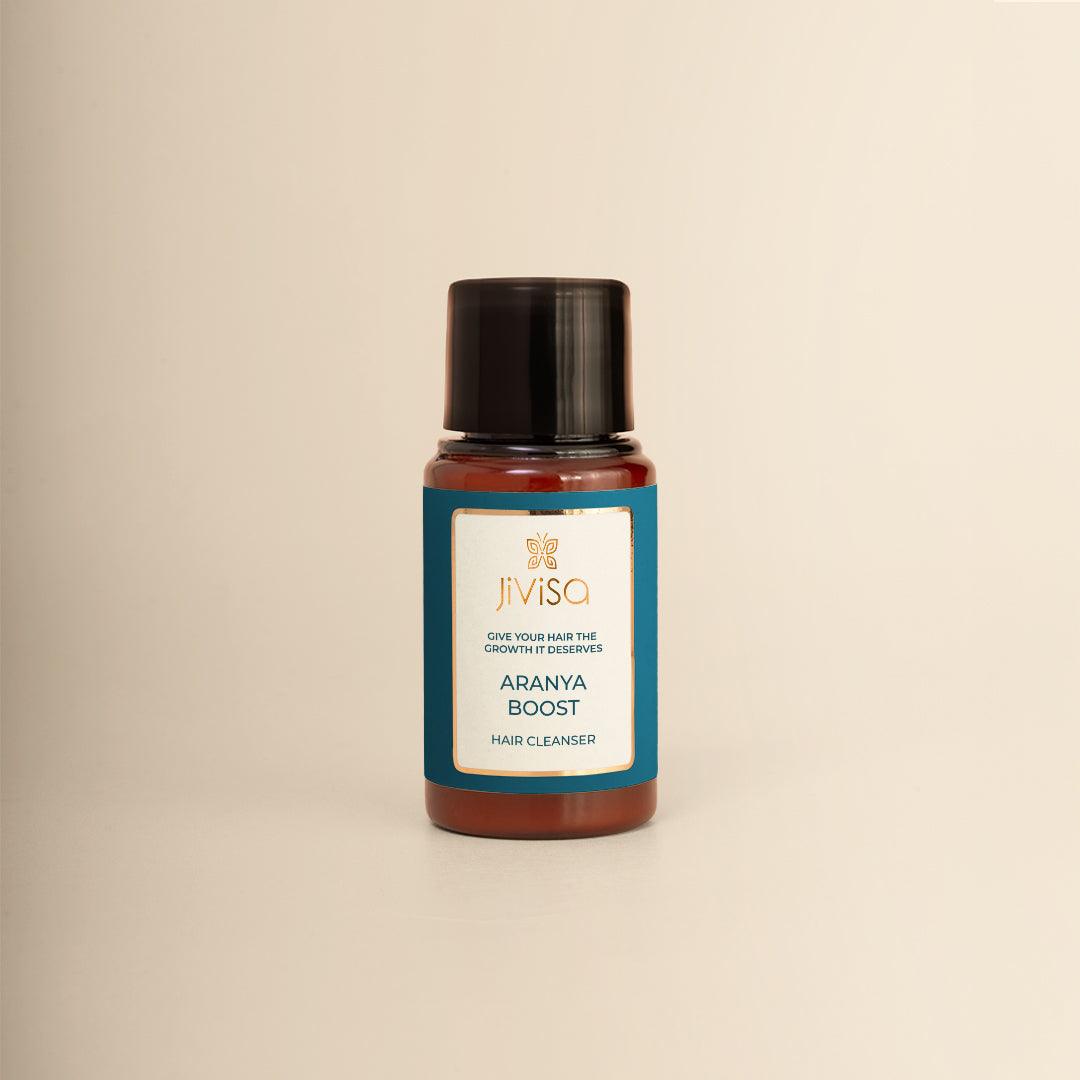 JiViSa- Aranya Boost Hair Cleanser 20ml bottle