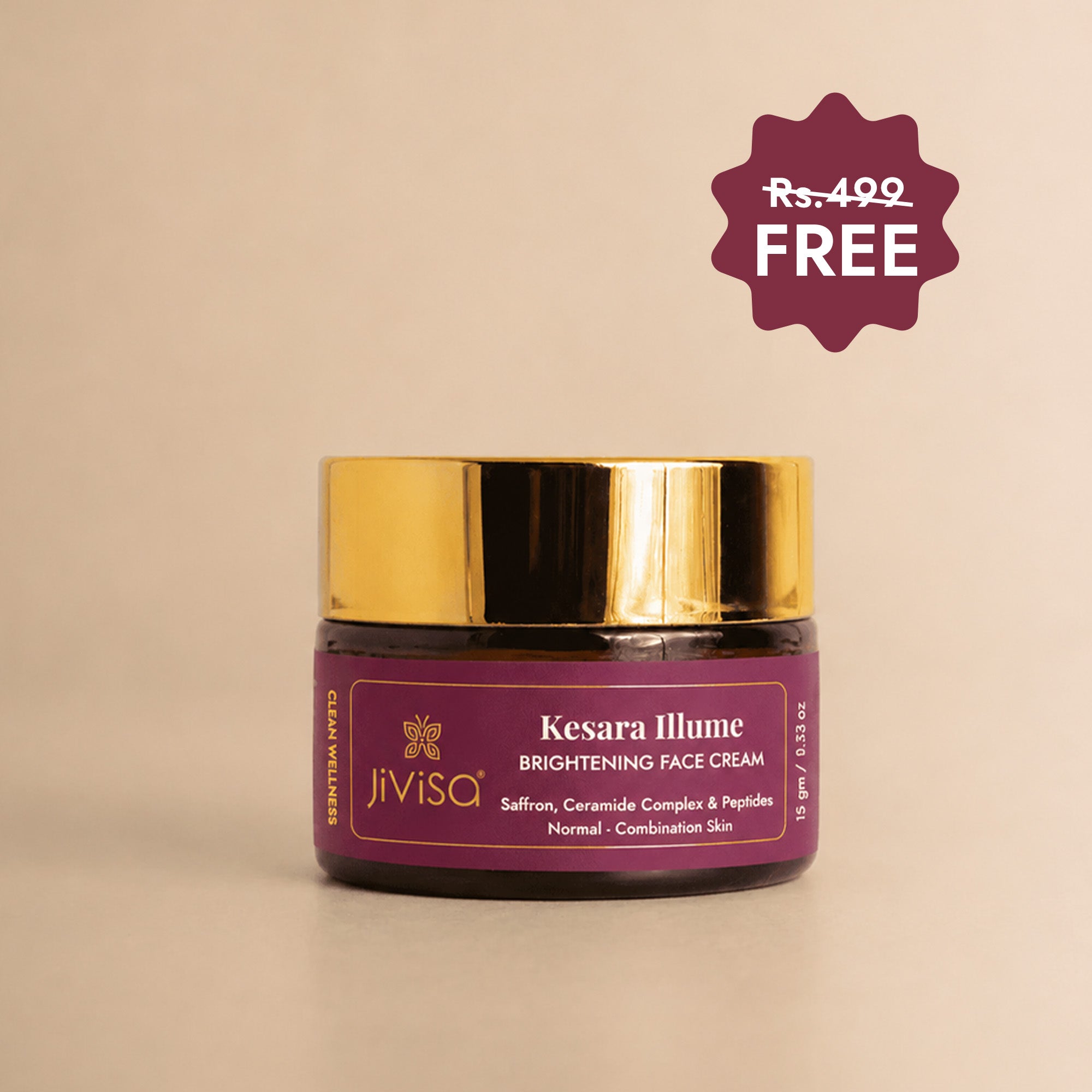 Free Kesara Illume Brightening Face Cream (15 gm)