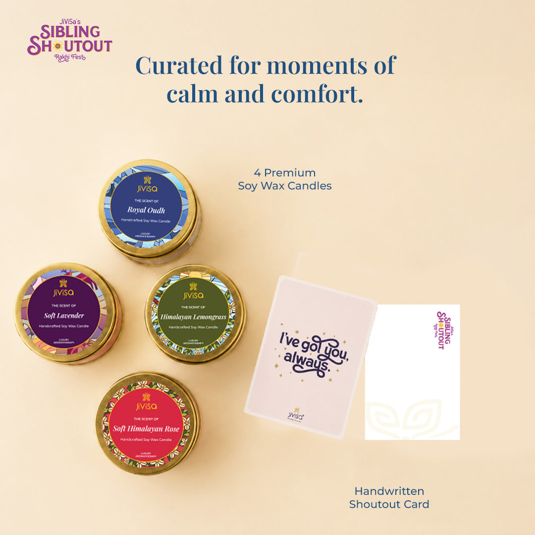 Himalayan Light Soy Wax Scented Candle Gift Set