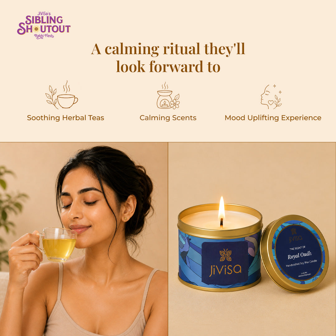 Himalayan Herbal Tea & Candle Gift Box