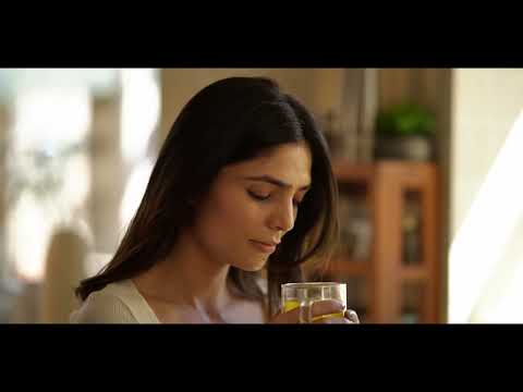 Video Thumbnail title overlay reads: "Unique Himalayan Instant Herbal Infusion | Thirteen herbs in 30 seconds! | Indian Kadha | Sugar Free". Video describes  JiViSa-The Nectar of Life Immunity Infusion as "The Holy Grail of Immunity" 30 Seconds to kickstart your day and features a woman open sachet, pour it in a glass mug, mix it with a wooden spoon and drink it. The power of 13 Herbs & Spices superfoods for Wellness of your Mind, Body & Soul-SUGARFREE, DELICIOUS & NATURAL. Instant Herbal Infusion-JiViSa