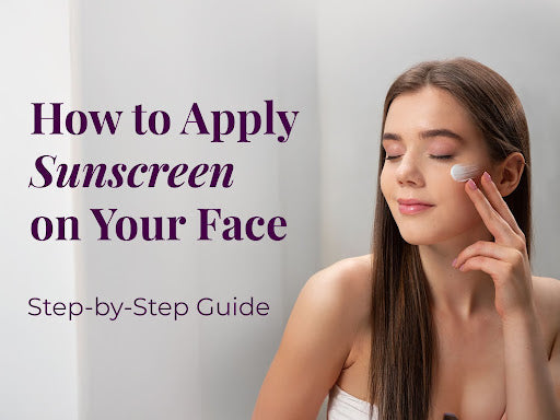 how to apply sunscreen