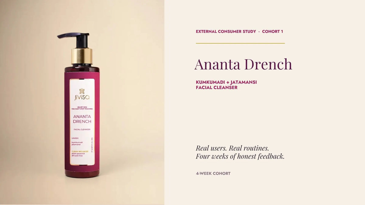 Ananta Drench Face Wash Consumer Study: What 52 Real Users With Dry Skin Told Us After 4 Weeks