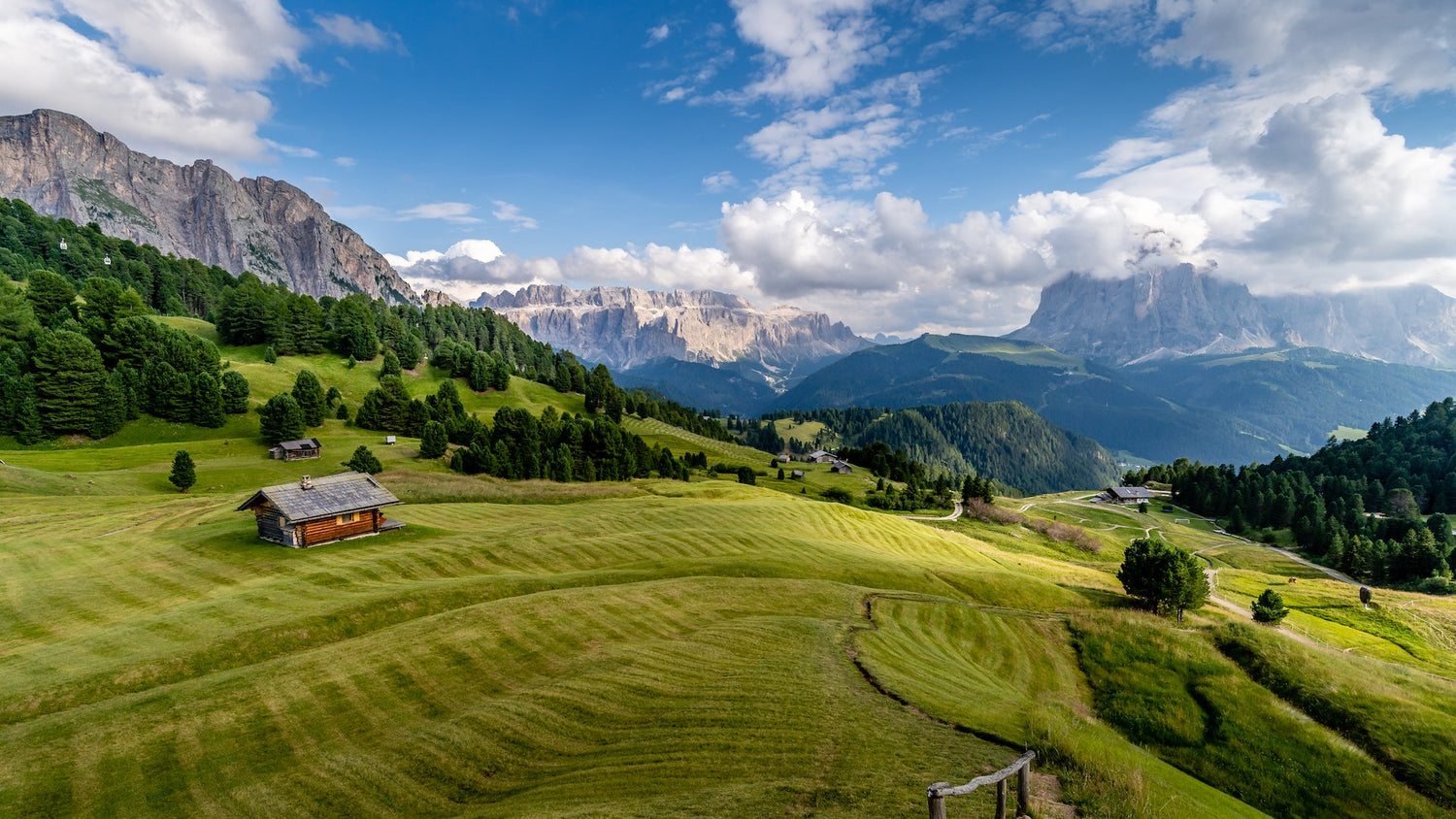Mountains, the height of good health.