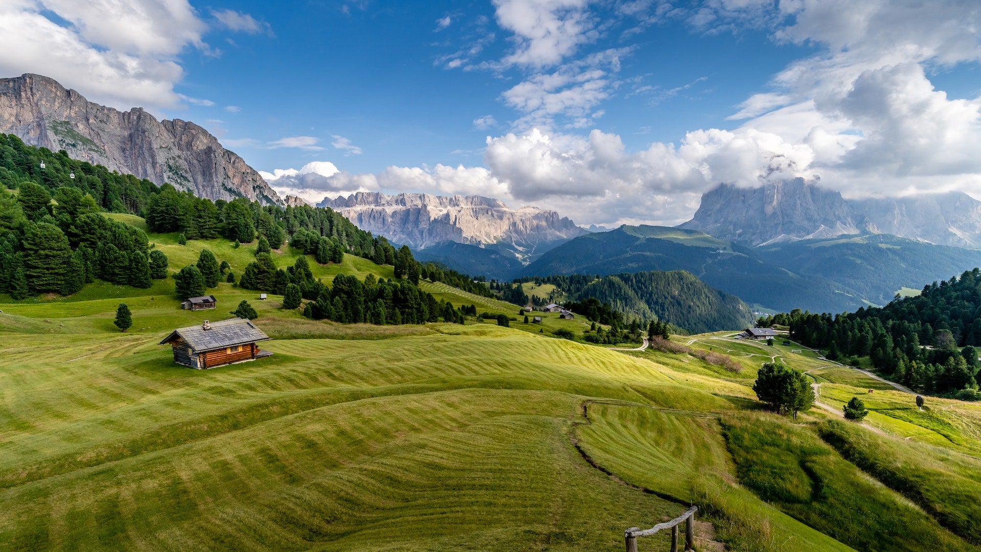 Mountains, the height of good health.