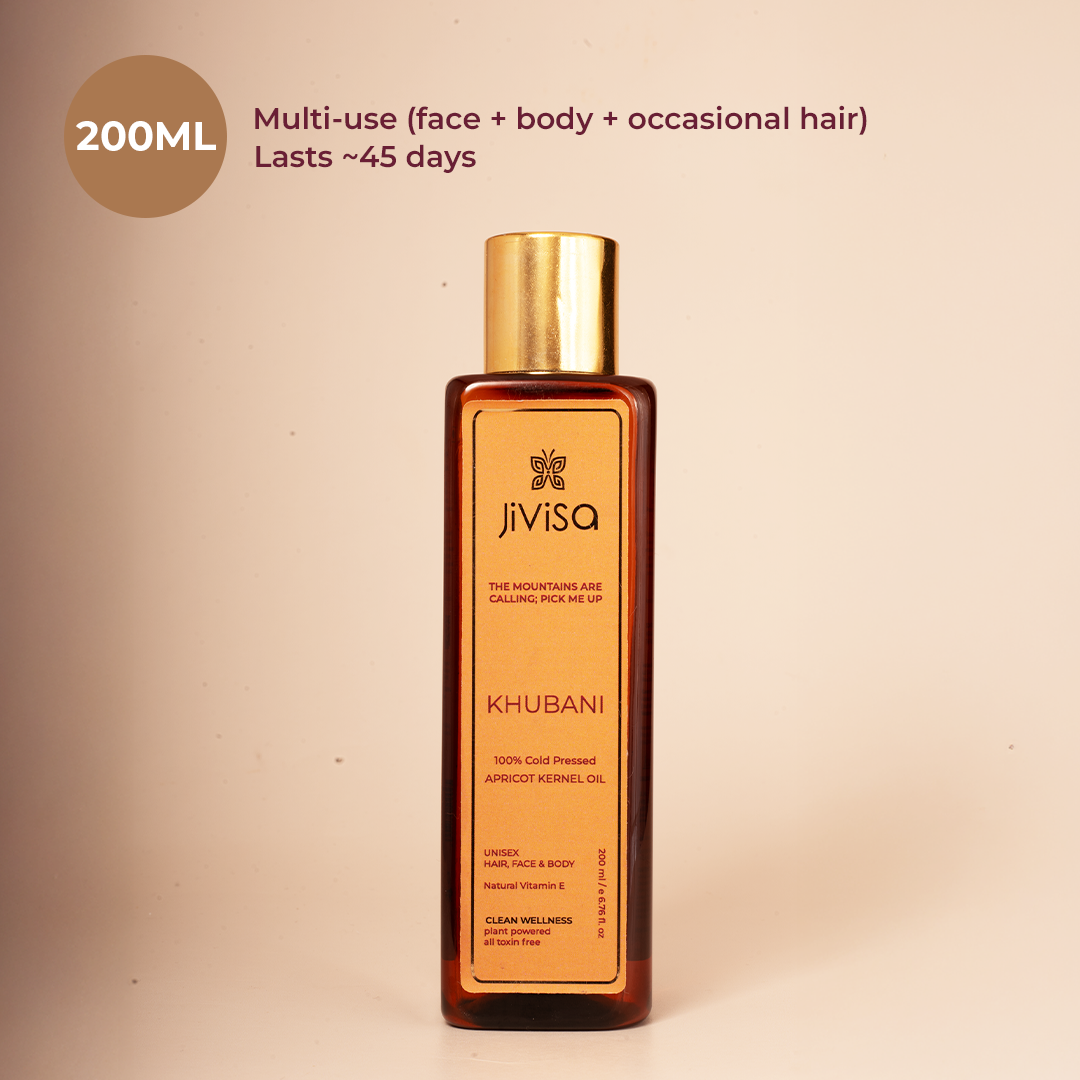 Khubani 100% Cold Pressed Apricot Oil