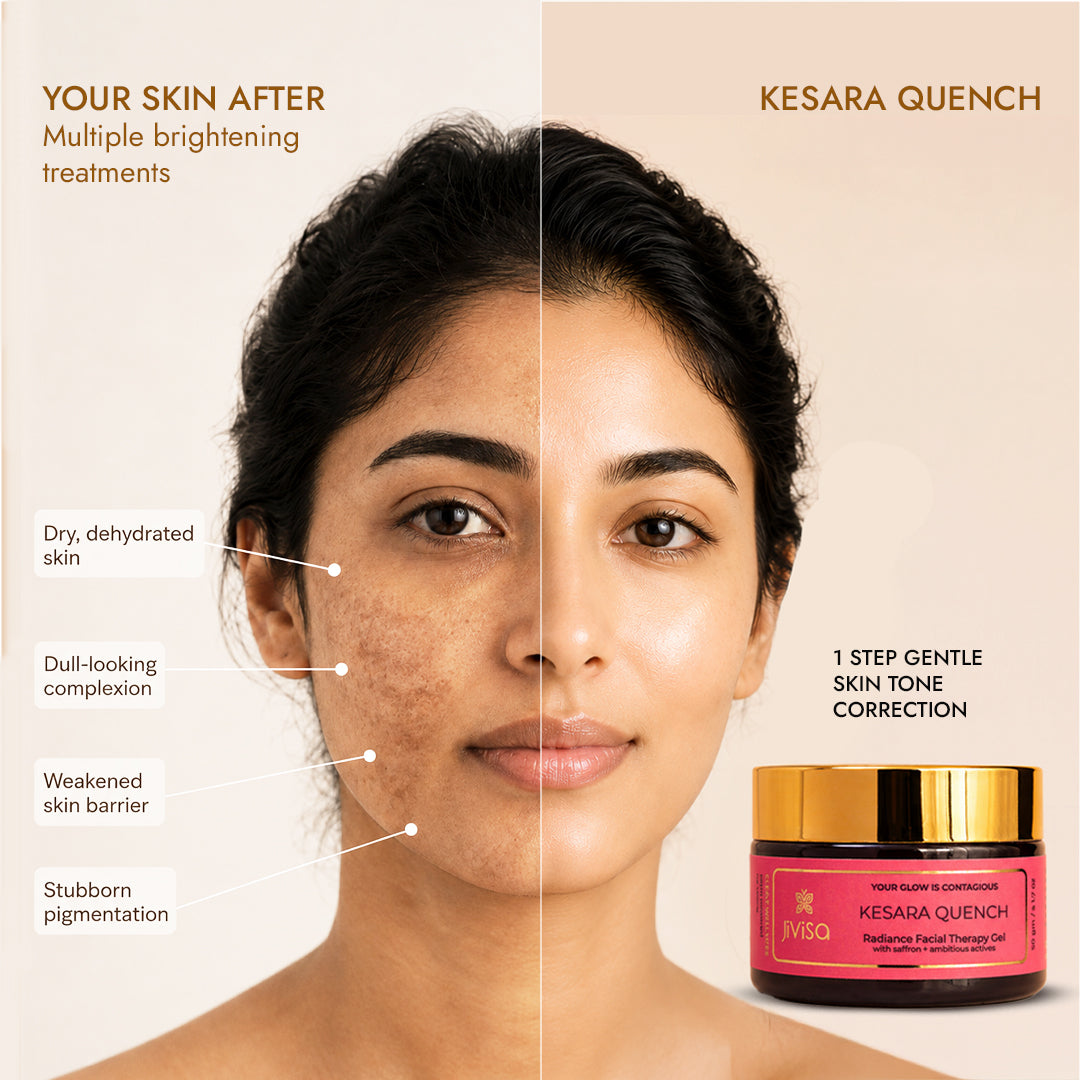 Kesara Quench Radiance Gel Saffron &amp; Aloe Vera