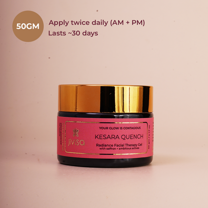 Kesara Quench Radiance Gel Saffron &amp; Aloe Vera