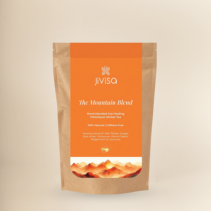 Mountain Blend Gut Health Herbal Tea for Digestion &amp; Gut Balance