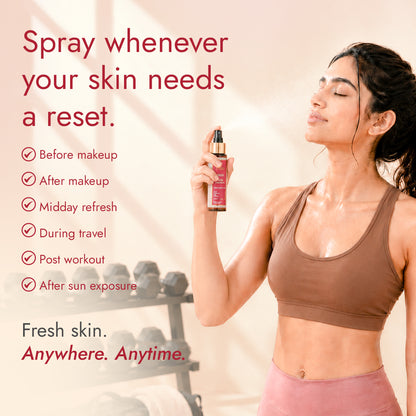 Rose Drench Skin Revival Face Mist with Himalayan Rose Water