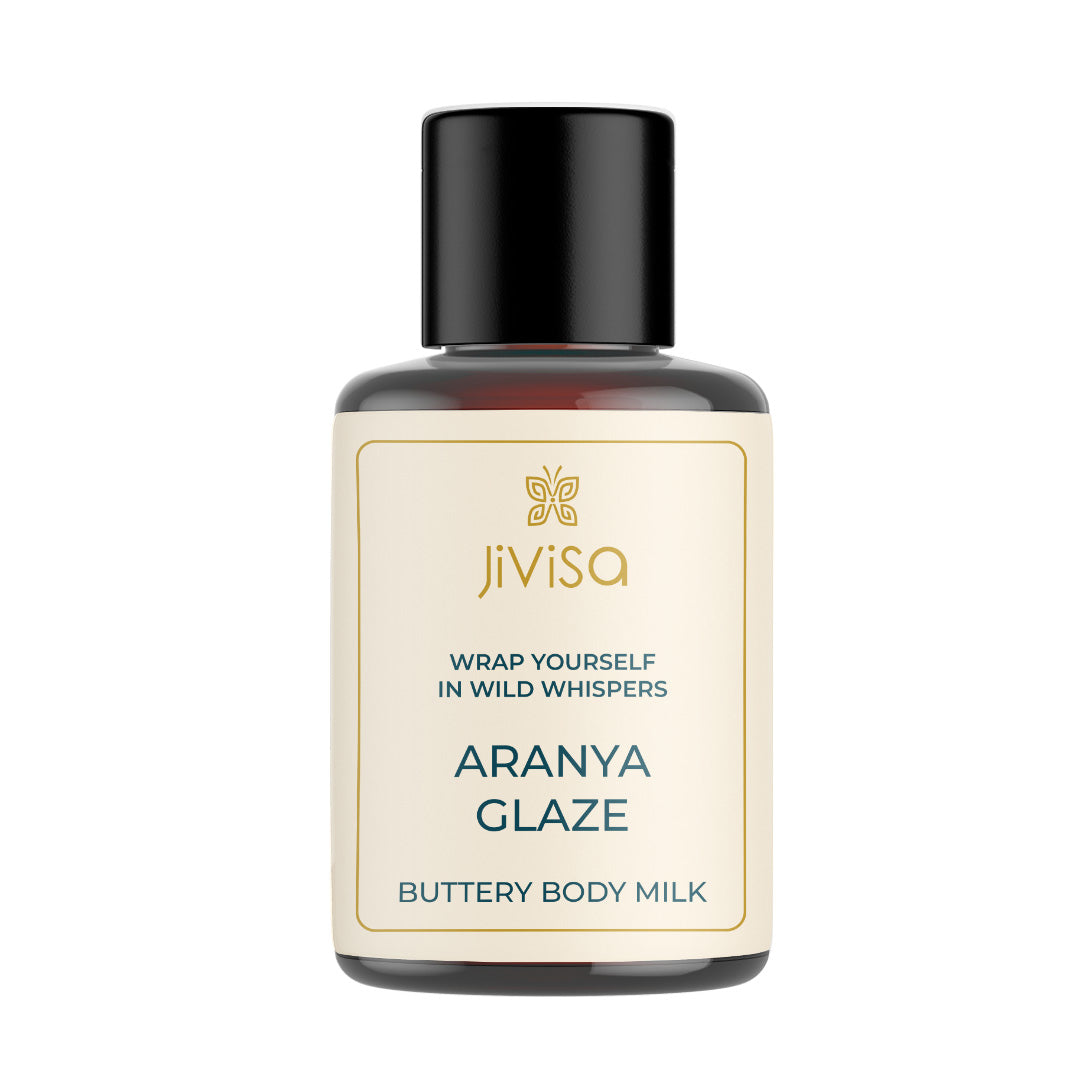 JiViSa Aranya Glaze Buttery Body Milk bottle- Mini