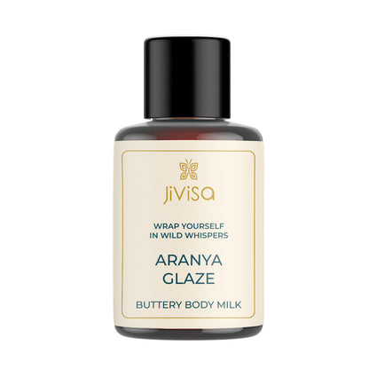 JiViSa Aranya Glaze Buttery Body Milk bottle- Mini