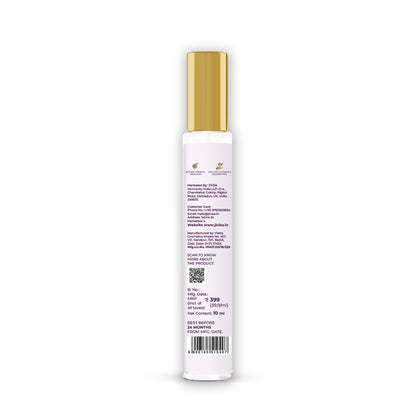 Back image of 10 ml JiViSa Himalayan Lavender Face &amp; Body Mist
