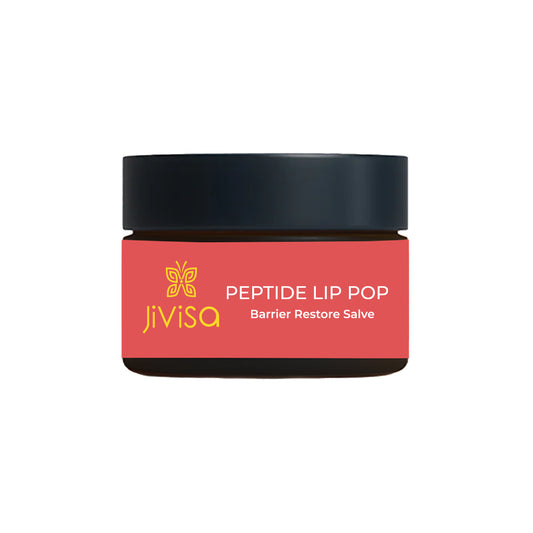 Peptide Lip Pop Salve Himalayan Rose & Lavender