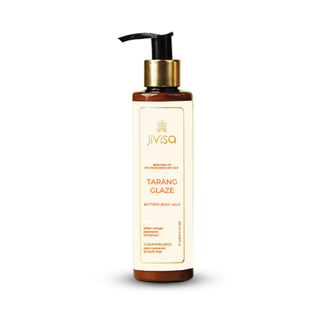 JiViSa Tarang Glaze Buttery Body Milk Bottle 200ml