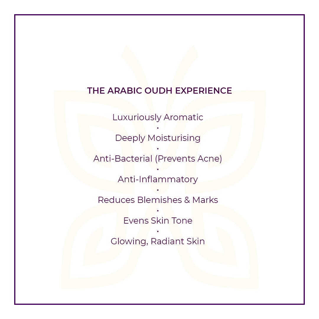 Image showcases JiViSa-The Arabic Oudh Ayurvedic Soap Experience: Luxuriously Aromatic, Deeply Moisturising, Anti-Bacterial (Prevents Acne), Anti-Inflammatory, Reduces Blemishes &amp; Marks, Even Skin Tone and Glowing, Radiant Skin.