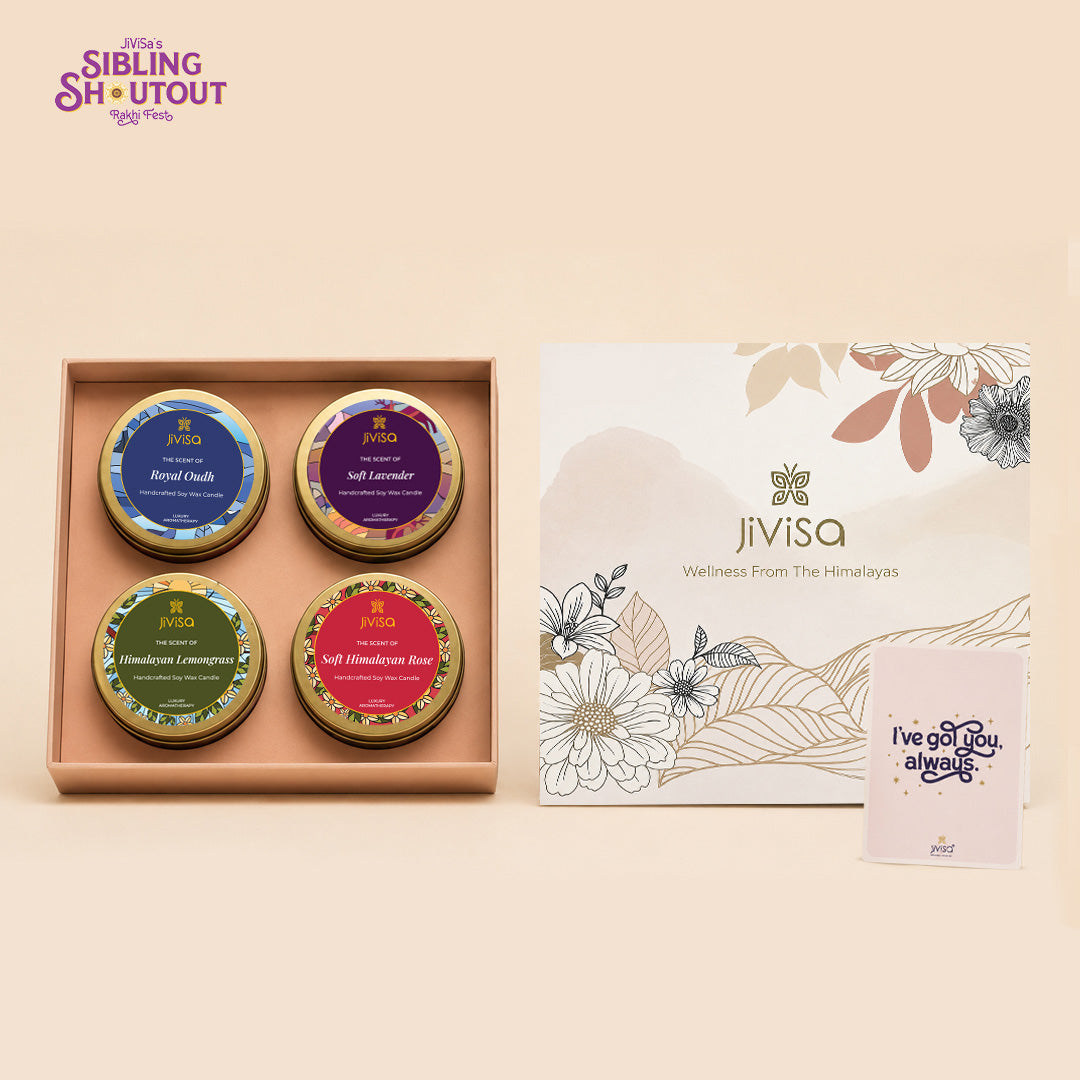 Himalayan Light Soy Wax Scented Candle Gift Set