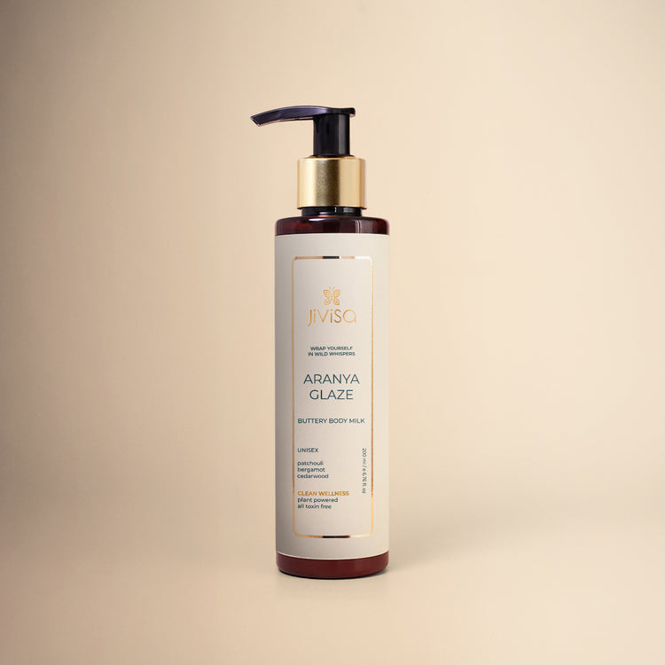 JiViSa Aranya Glaze Buttery Body Milk bottle- 200ml