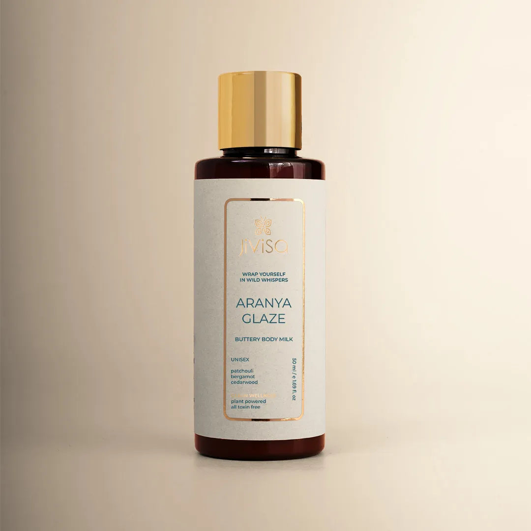 JiViSa Aranya Glaze Buttery Body Milk 50ML Bottle