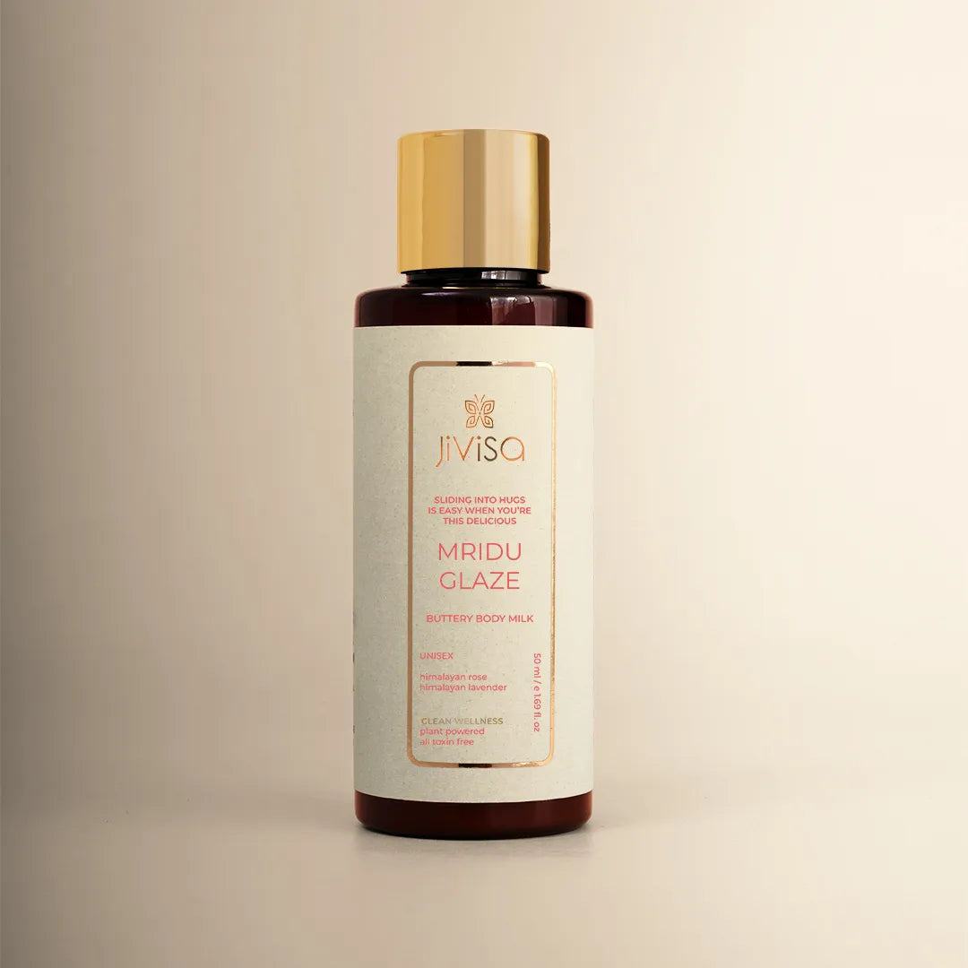 JiViSa Mridu Glaze Buttery Body Milk Bottle 50ml