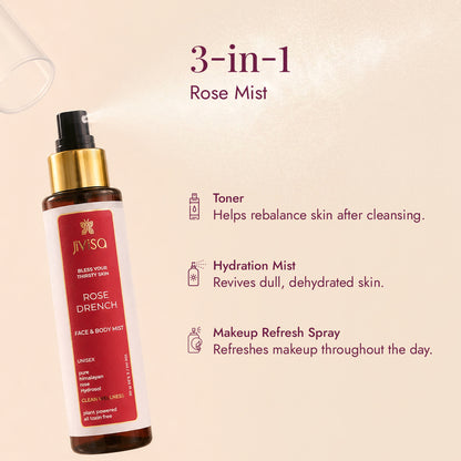 Rose Drench Skin Revival Face Mist with Himalayan Rose Water
