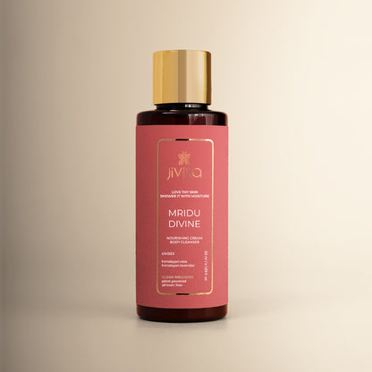 JiViSa Mridu Divine Nourishing Cream Body Cleanser 50ml Bottle