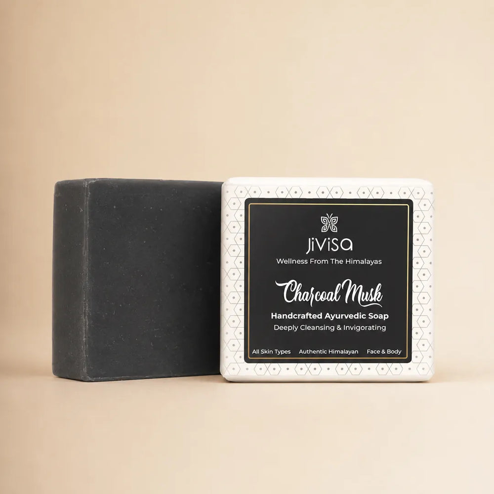 Charcoal Musk Ayurvedic Soap - 100 gm