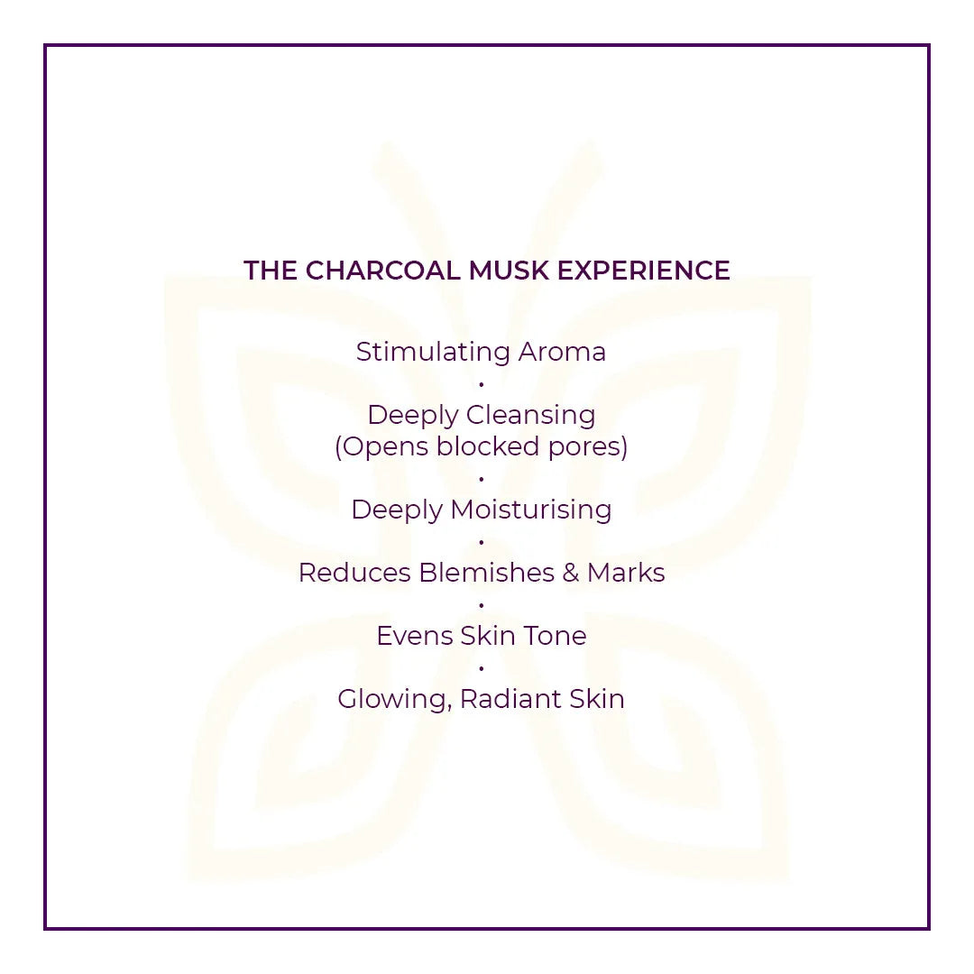 JiViSa Charcoal Musk soap experience: deep cleansing, blemish reduction, and glowing, radiant skin
