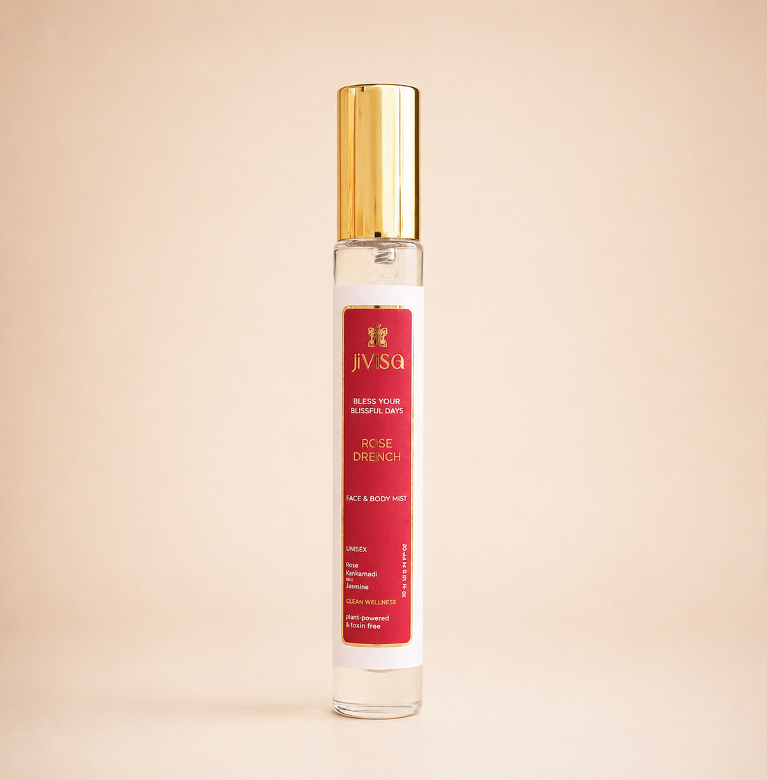 Rose Drench Hydrating Face Mist with Himalayan Rose Water (10 ml)