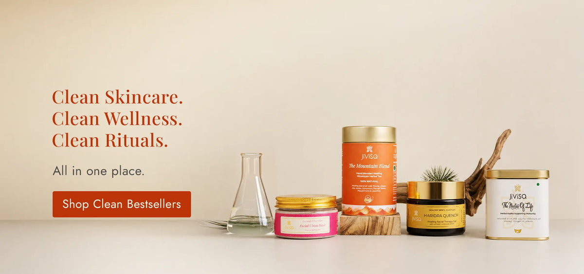 JiViSa clean skincare, wellness and herbal ritual products – shop clean bestsellers