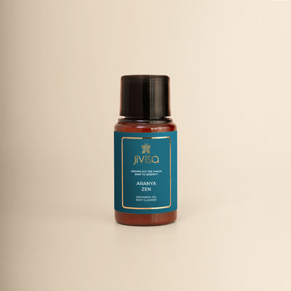 JiViSa Aranya Zen Grounding Gel Body Cleanser 20ml Bottle