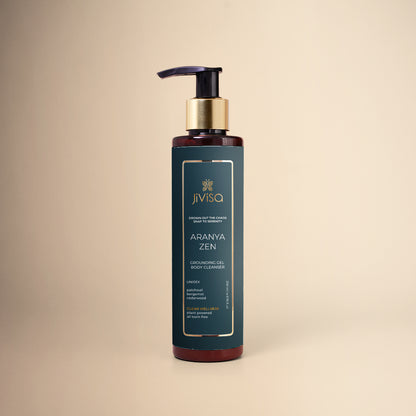 JiViSa Aranya Zen Grounding Gel Body Cleanser 200ml Bottle