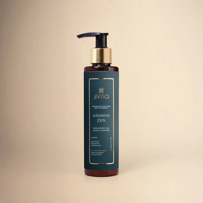 JiViSa Aranya Zen Grounding Gel Body Cleanser 200ml Bottle