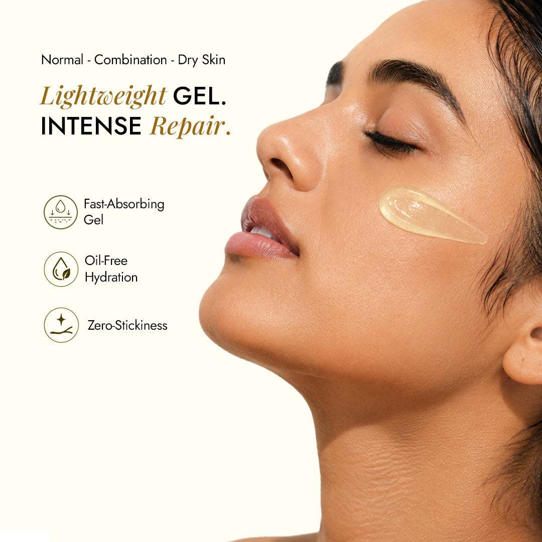 Lightweight gel-based moisturizer for oily skin, fast-absorbing and non-sticky dark spot remover cream.