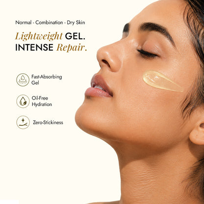Lightweight gel-based moisturizer for oily skin, fast-absorbing and non-sticky dark spot remover cream.