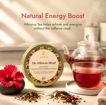 Gut Health &amp; Energy Herbal Tea Duo (2 x Tin 25gm)