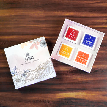 JiViSa Luxury Ayurvedic Handmade Soaps Gift Box - JiViSa
