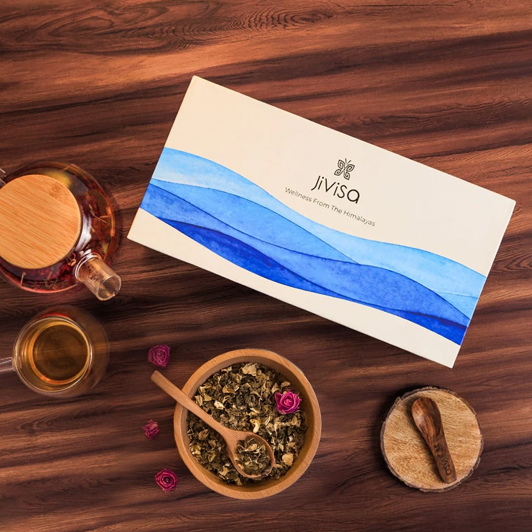 JiViSa Premium Loose Leaf Tea Full Size Gift Box - JiViSa