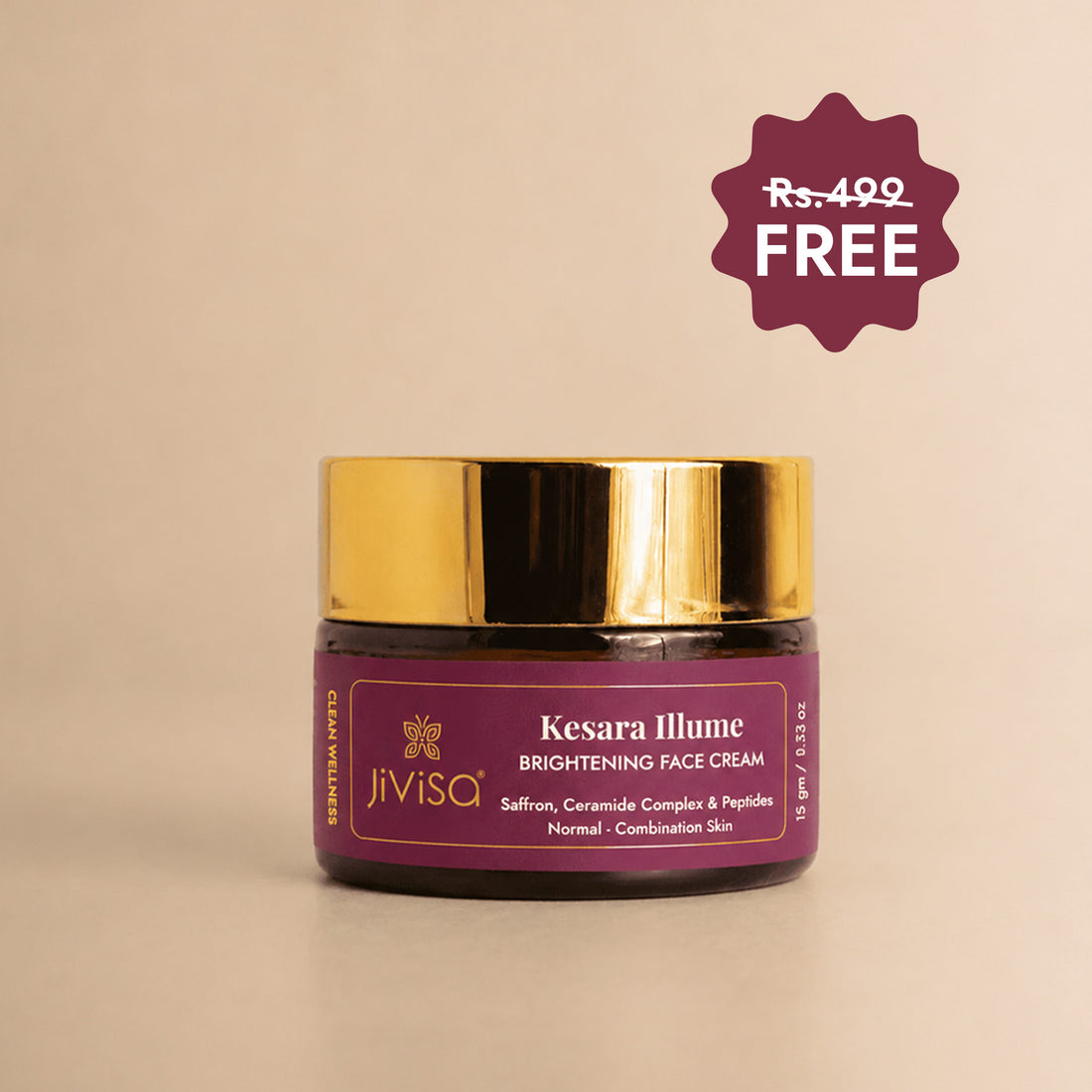 Free Kesara Illume Brightening Face Cream (15 gm)