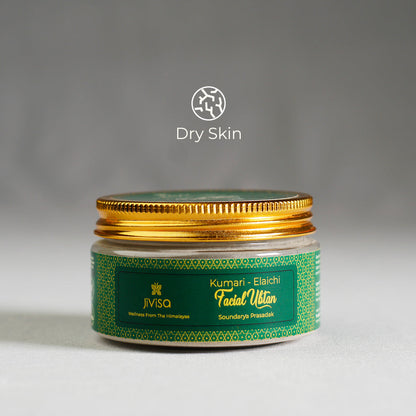 JiViSa - Kumari Elaichi Facial Ubtan for Dry Skin