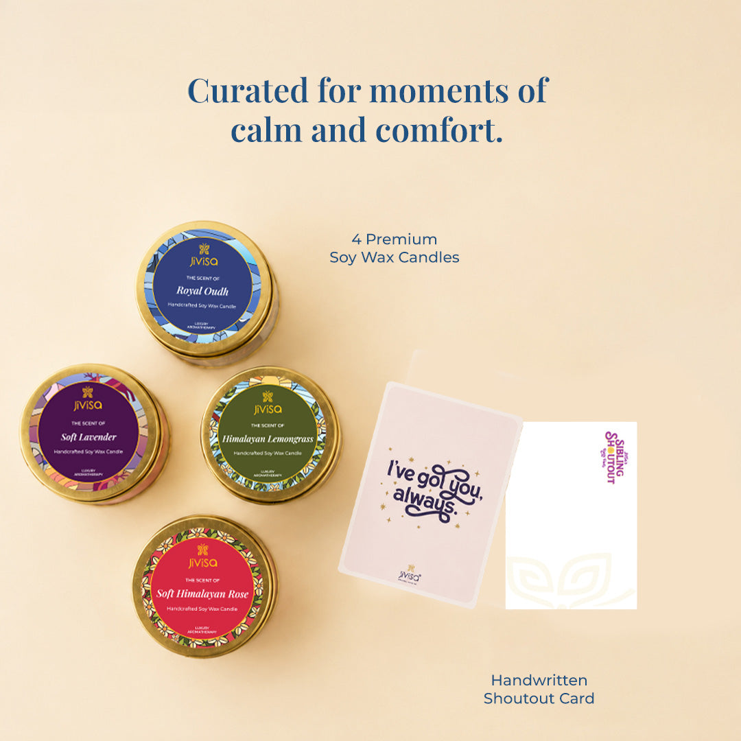 Himalayan Light Soy Wax Scented Candle Gift Set (Ck)